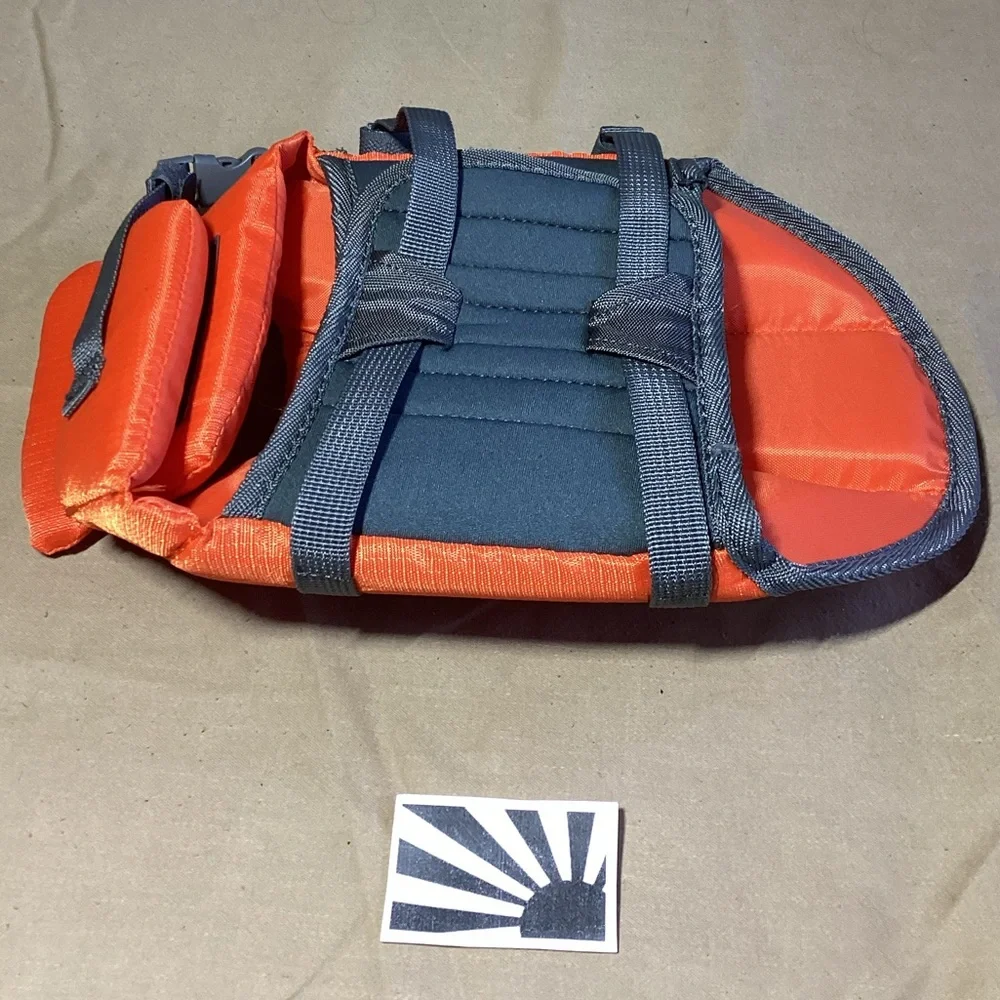 NWOT Outward Hound Granby Ripstop Dog Life Jacket Orange XS